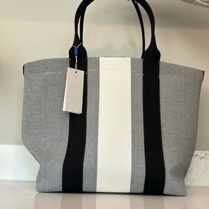 Rothy's Elegant Gray and Black Tote